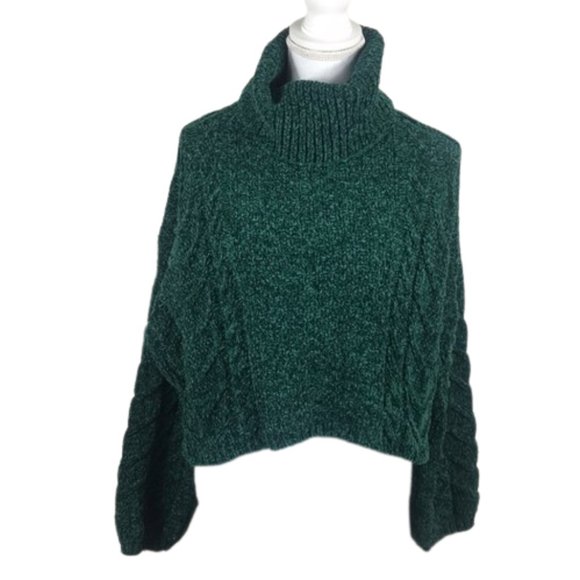 BLANK NYC Turtleneck Sweater Enchanted Forest - Picture 5 of 8